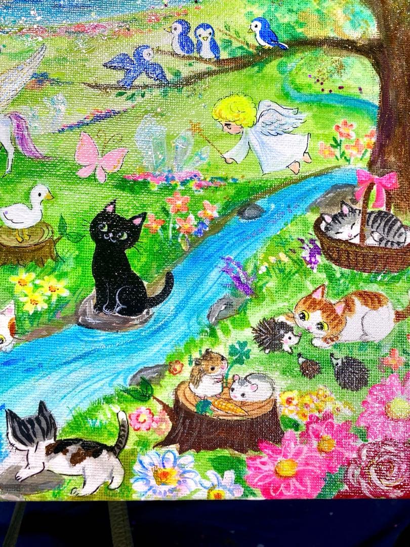 黒猫ミー様専用絵画２点