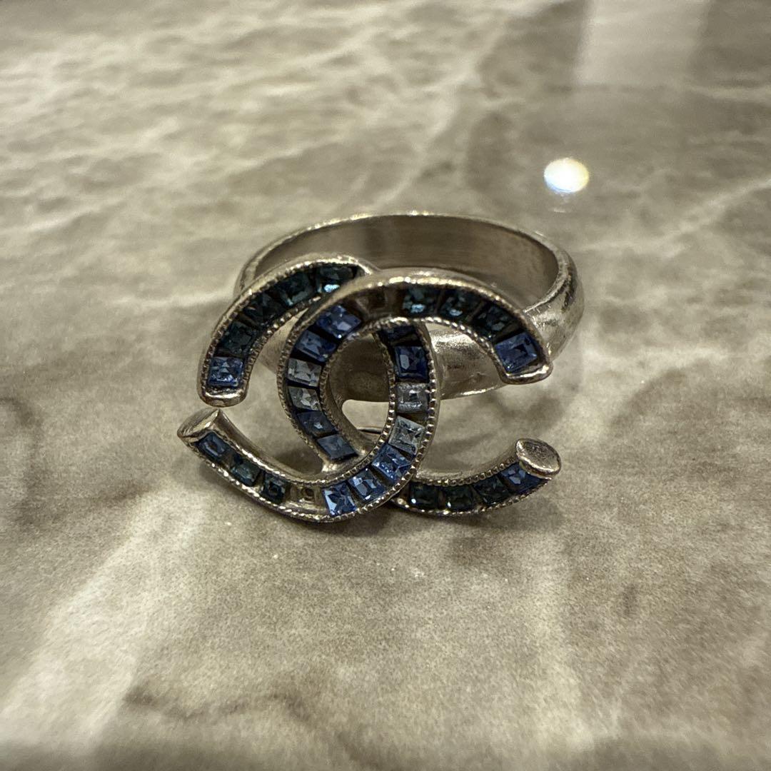 CHANEL ダブルCロゴ　リング　指輪