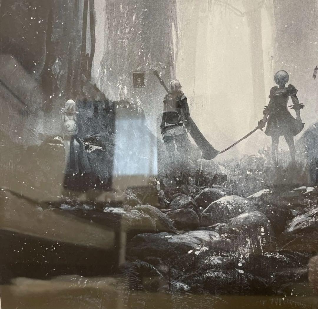 ニーアオートマタ　ニーアレプリカント　複製原画　NieR Art　囚ワレタ絆 ニーアオートマタ ニーアレプリカント 複製原画 NieR Art 囚