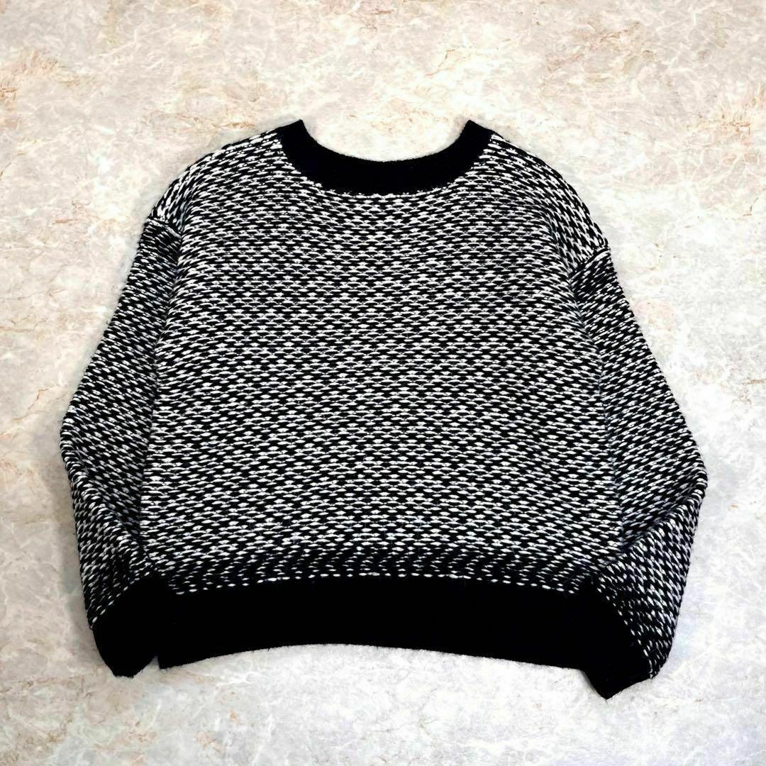 【美品】YLEVE/イレーヴ　ニット セーター　ウール&アルパカ　ローゲージ