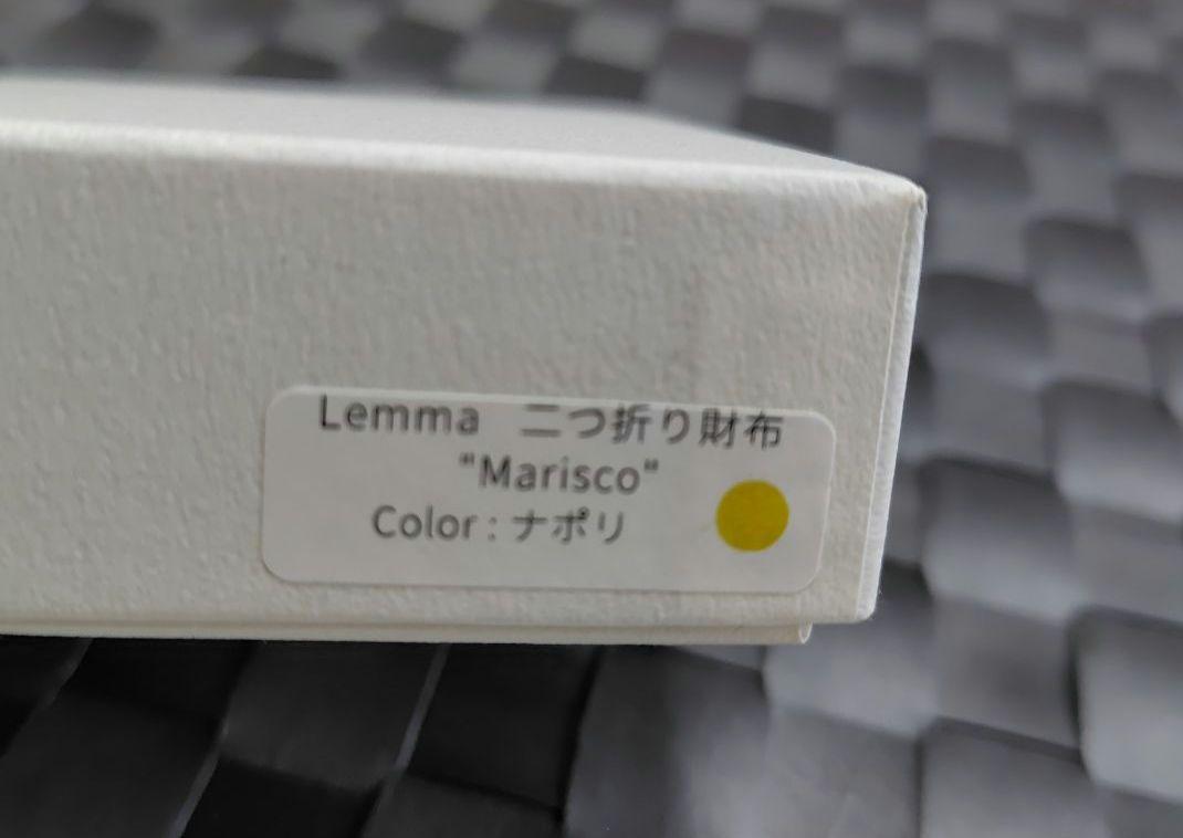 レンマ　マリスコ　ナポリ　二つ折財布