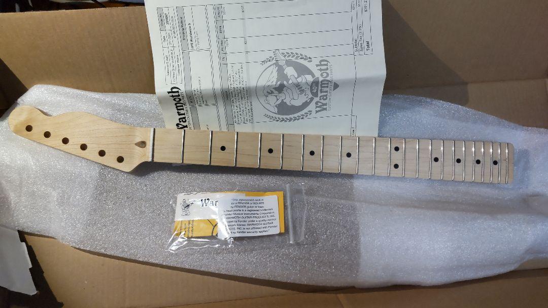 カッシー様専用warmoth テレキャスタータイプメープルネック