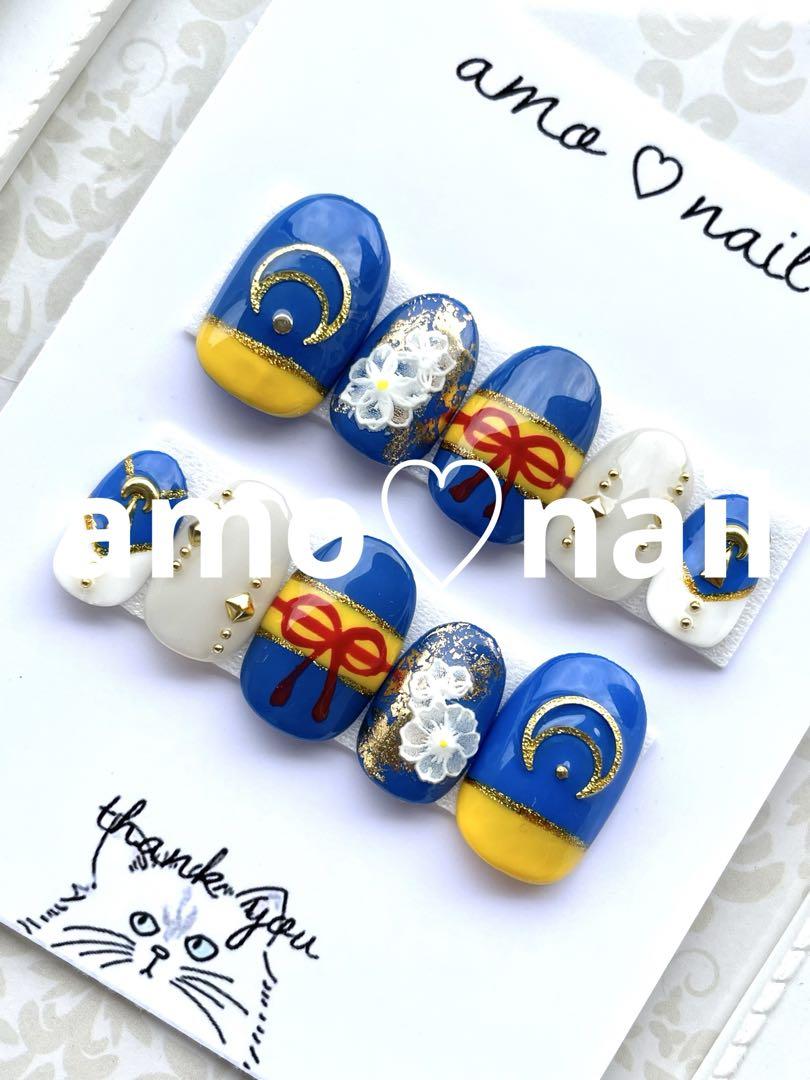 ゆうか ♡ ネイルチップ 痛ネイル ネイル オーダー イメージネイル