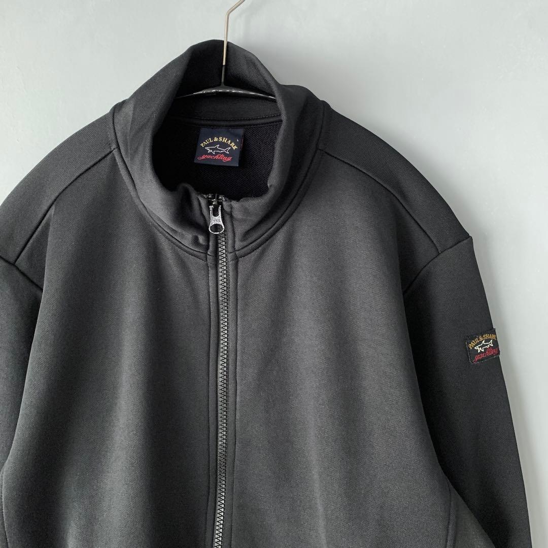 PAUL & SHARK トラックジャケット 黒ブラック L ポール&シャーク