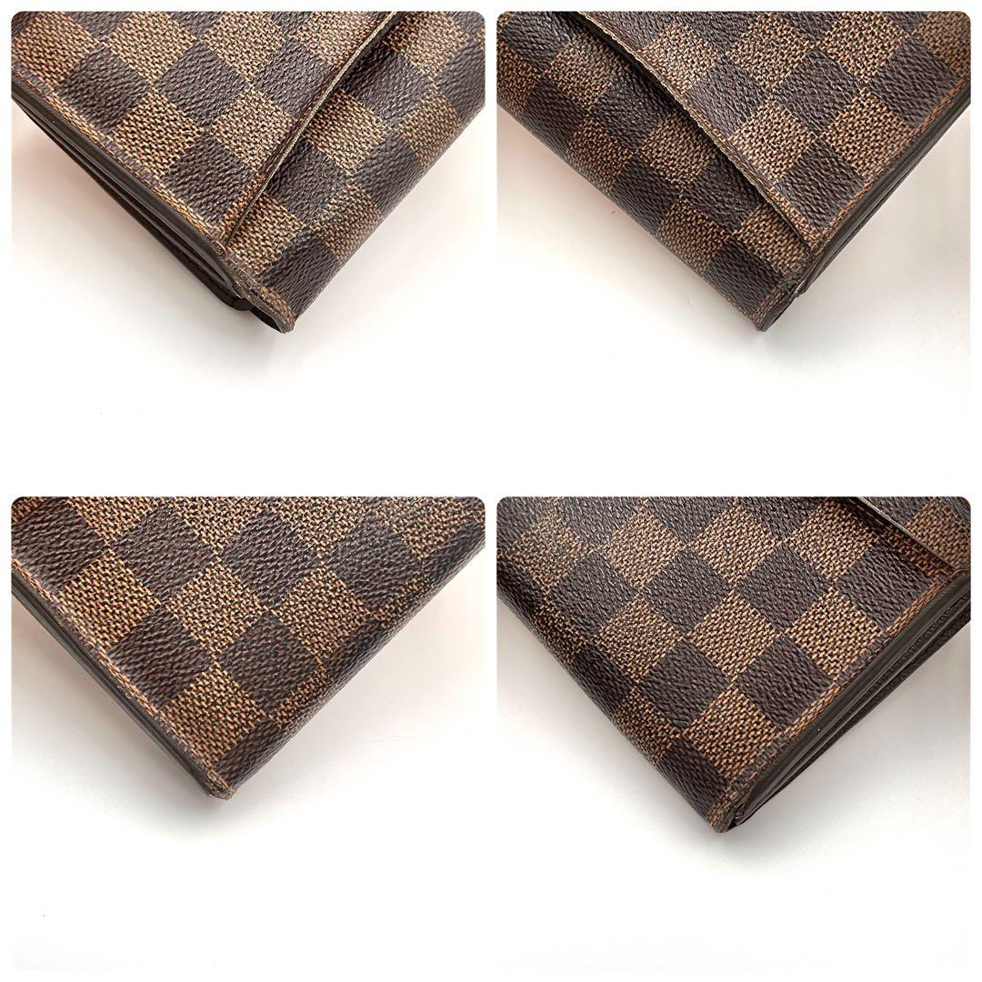美品✨ ポルトフォイユ サラ ダミエ 長財布 画像5