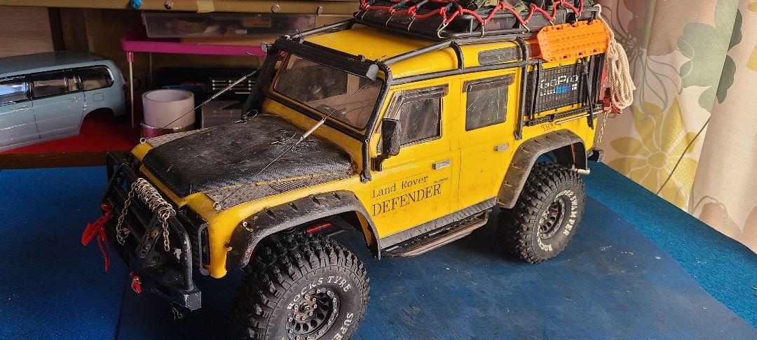 Traxxas TRX4 Defender　トラクサス！
