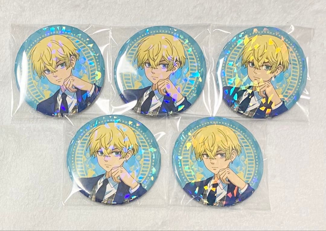 東京卍リベンジャーズ eeoStore ホログラム缶バッジ 松野千冬