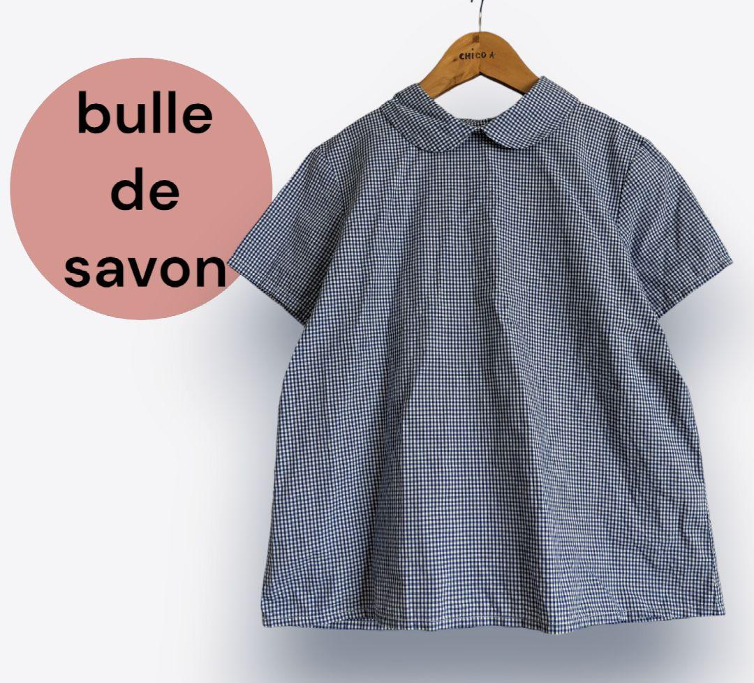 AMBIDEX Store 〇 ギンガム ピンタックブラウス(F クロ): bulle