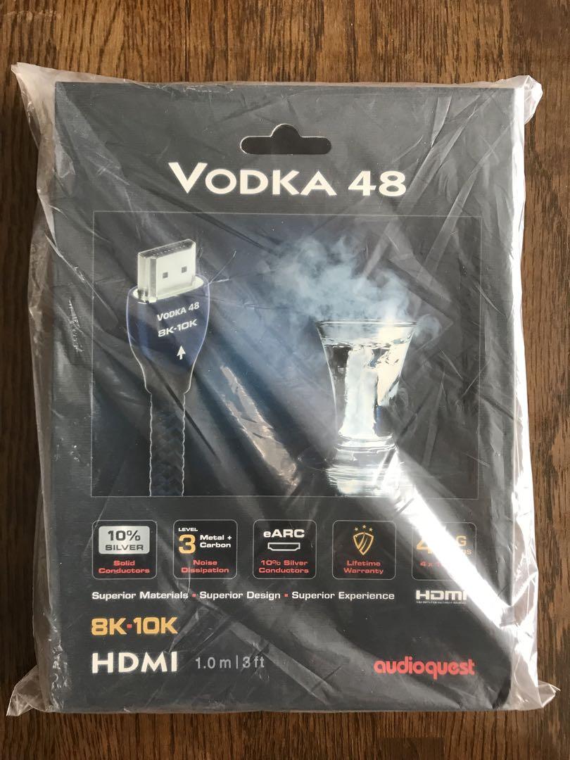audioquest HDMI VODKA 48 1m オーディオクエスト 映像用ケーブル