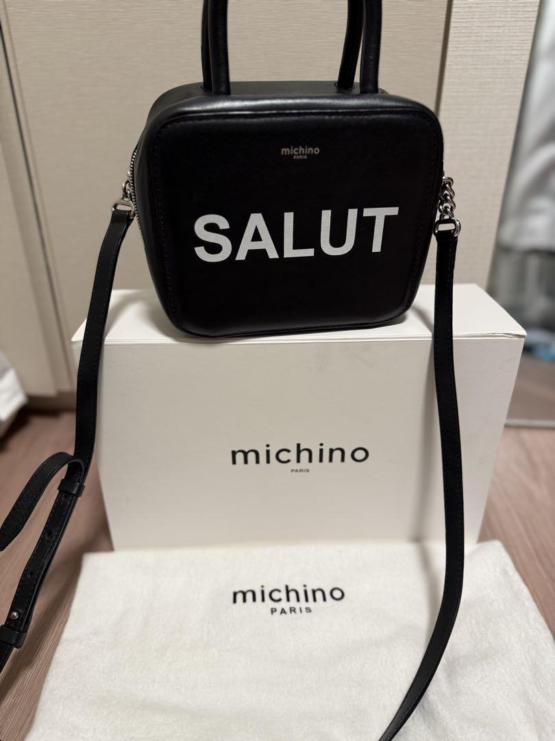 未使用級】michino SALUT ショルダーバッグ ミチノ カメラバッグ