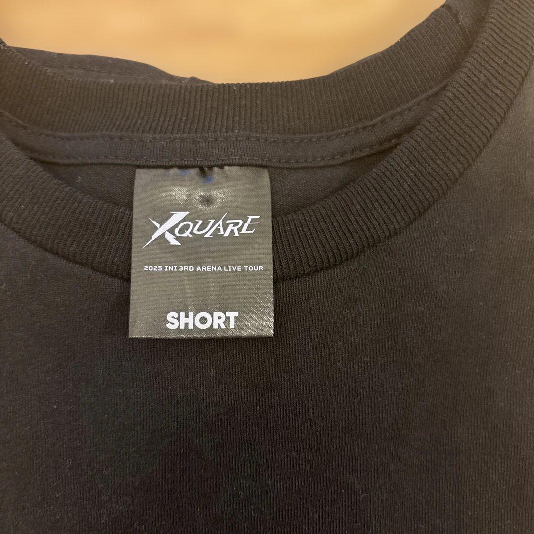 INI ライブ　XQUARE Tシャツ ショート SHORT Tシャツ SHORT – INI GOODS STORE