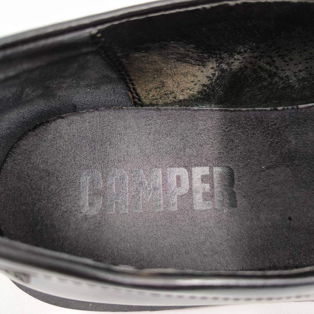 【カンペール】ウォールデン 27.5 コインローファー 黒 レザー 厚底 【カンペール】ウォールデン 27.5 コインローファー 黒 レザー 厚底