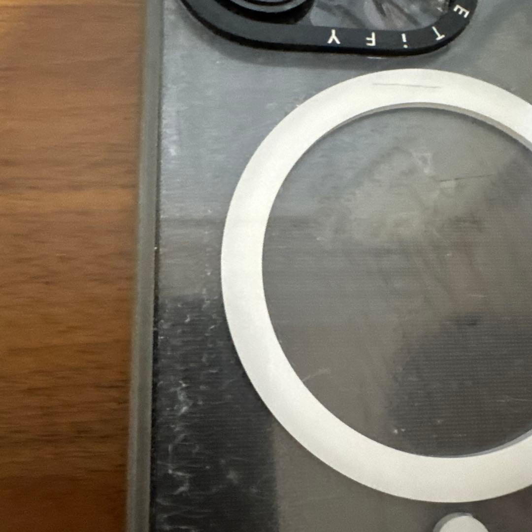 iPhone 14pro CASETiFY 透明ケース MagSafe付き