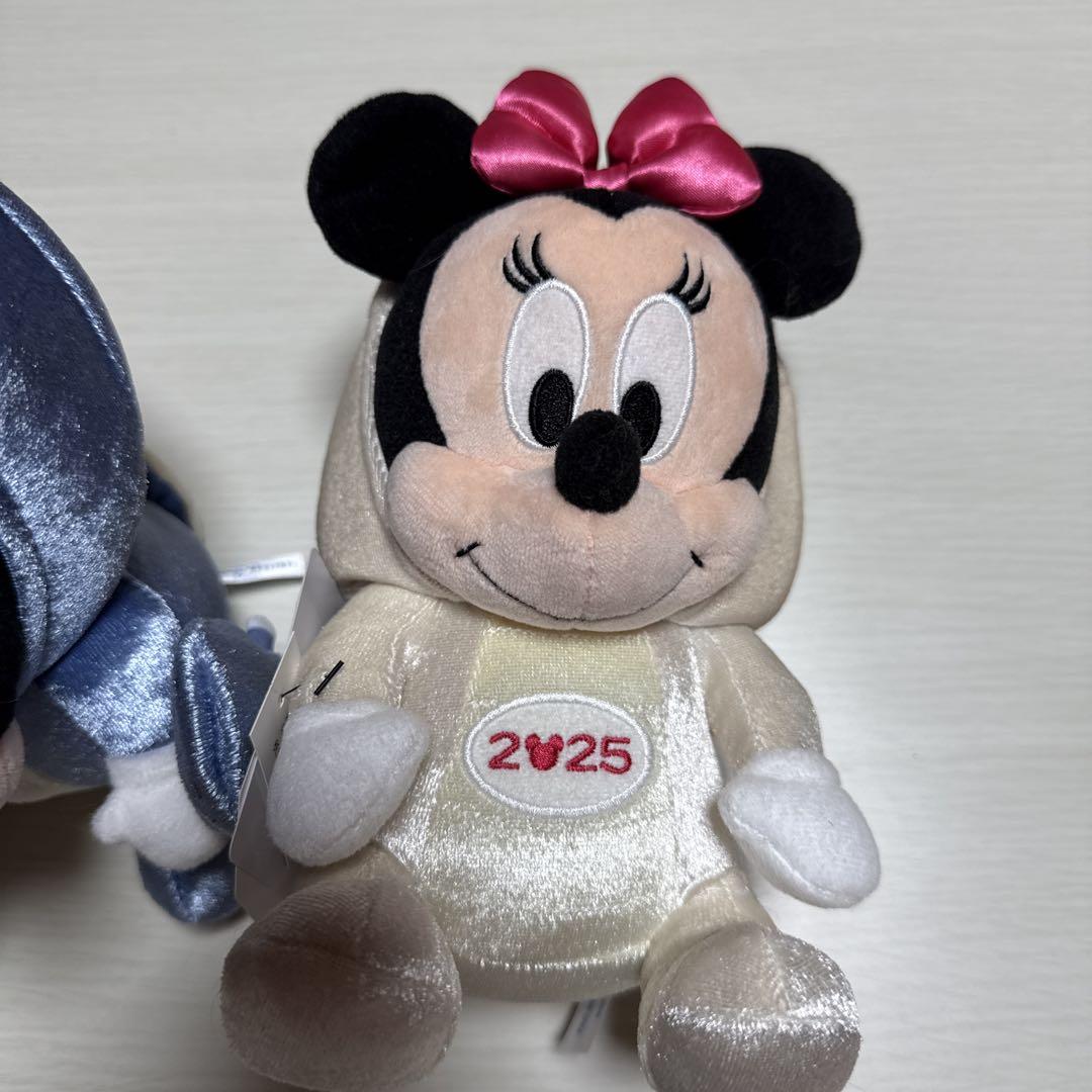 ミッキー ミニー　干支 ぬいぐるみ　ディズニーストア　福袋　2025　巳年 Disney - ディズニーストア 2025 福袋 ハッピーバッグ ミニー