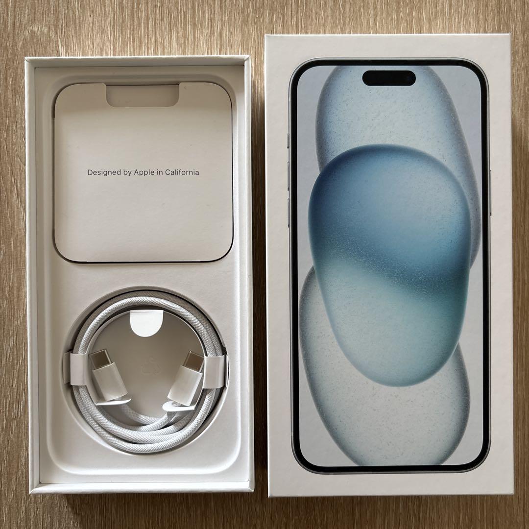 iPhone15 Plus ブルー 128GB 美品