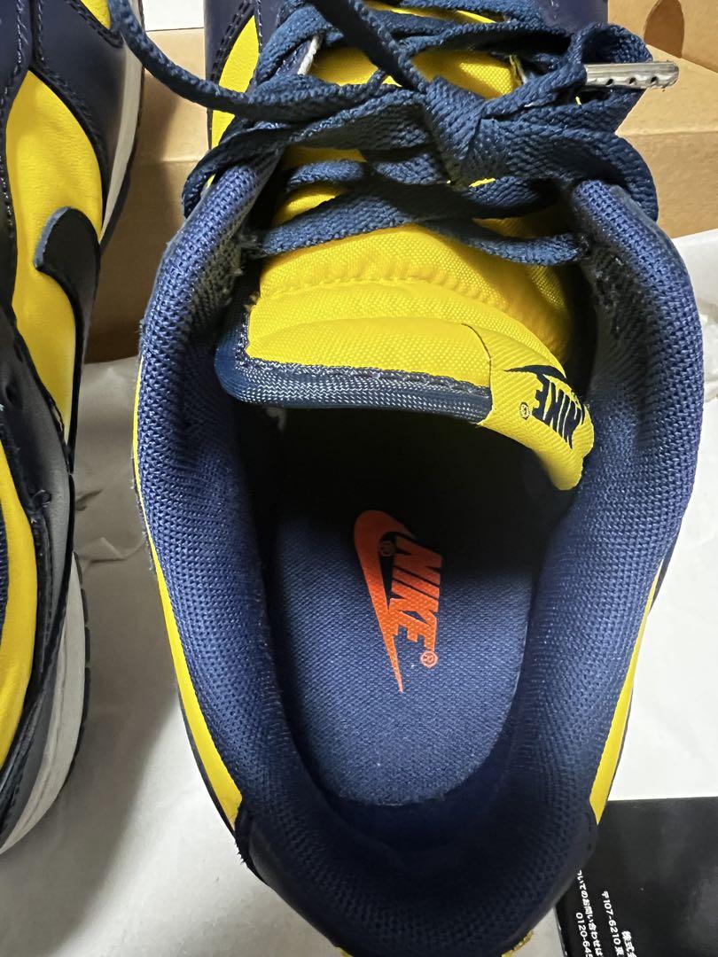 靴 NIKE DUNK LOW \"MICHIGAN\"