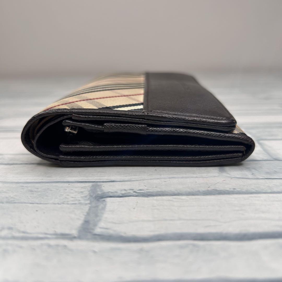 45 美品　BURBERRY バーバリー　二つ折り財布　折り財布 45 極美品 BURBERRY バーバリー 二つ折り財布 折り財布 - メルカリ