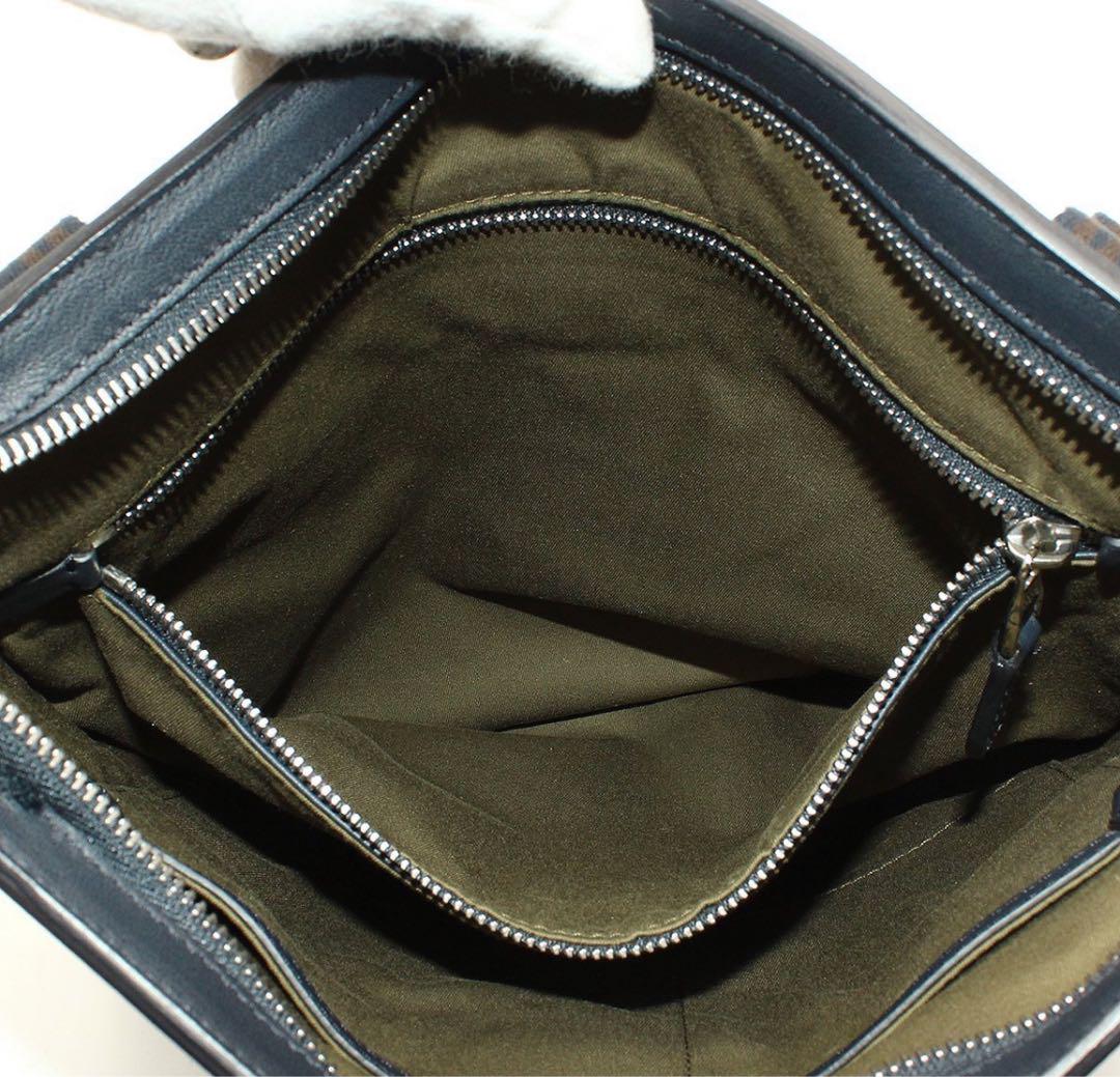 D2434 超美品 ダンヒル レザー ショルダーバッグ 斜め掛け