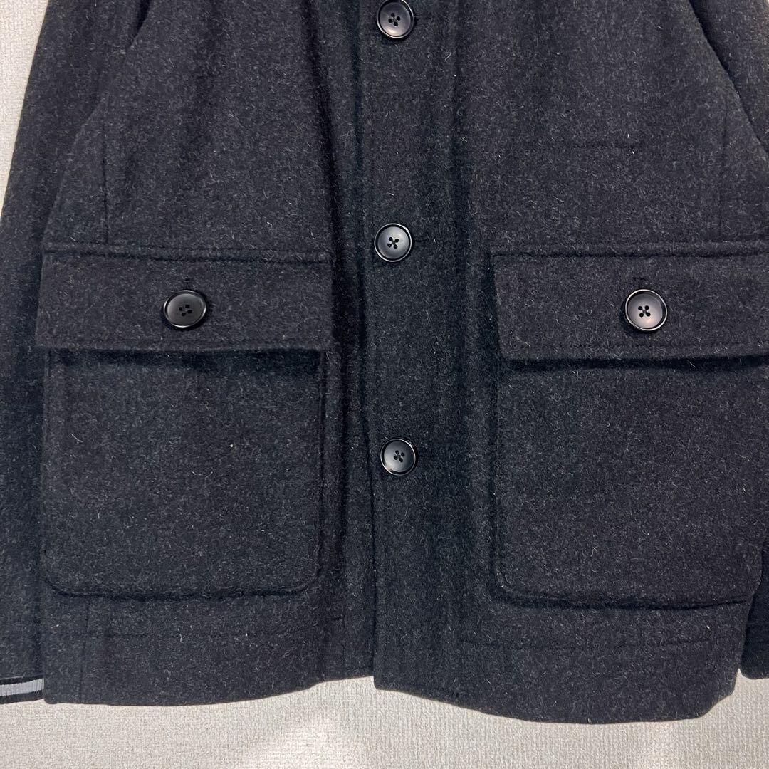 Fred Perry フレッドペリー ドンキーコート 肉厚 チェック ウール L