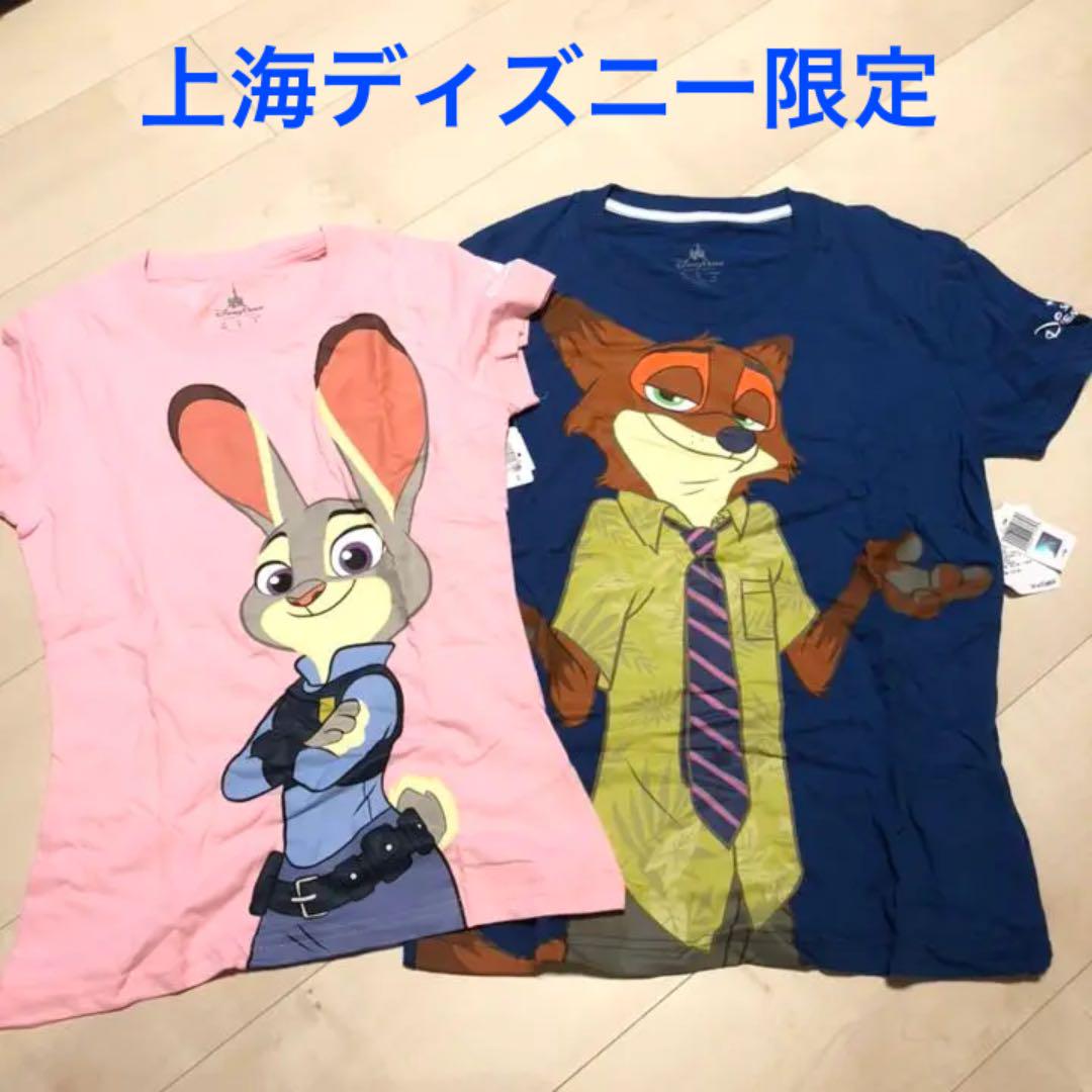 【タグ付き新品】上海ディズニーランド限定ズートピアTシャツ