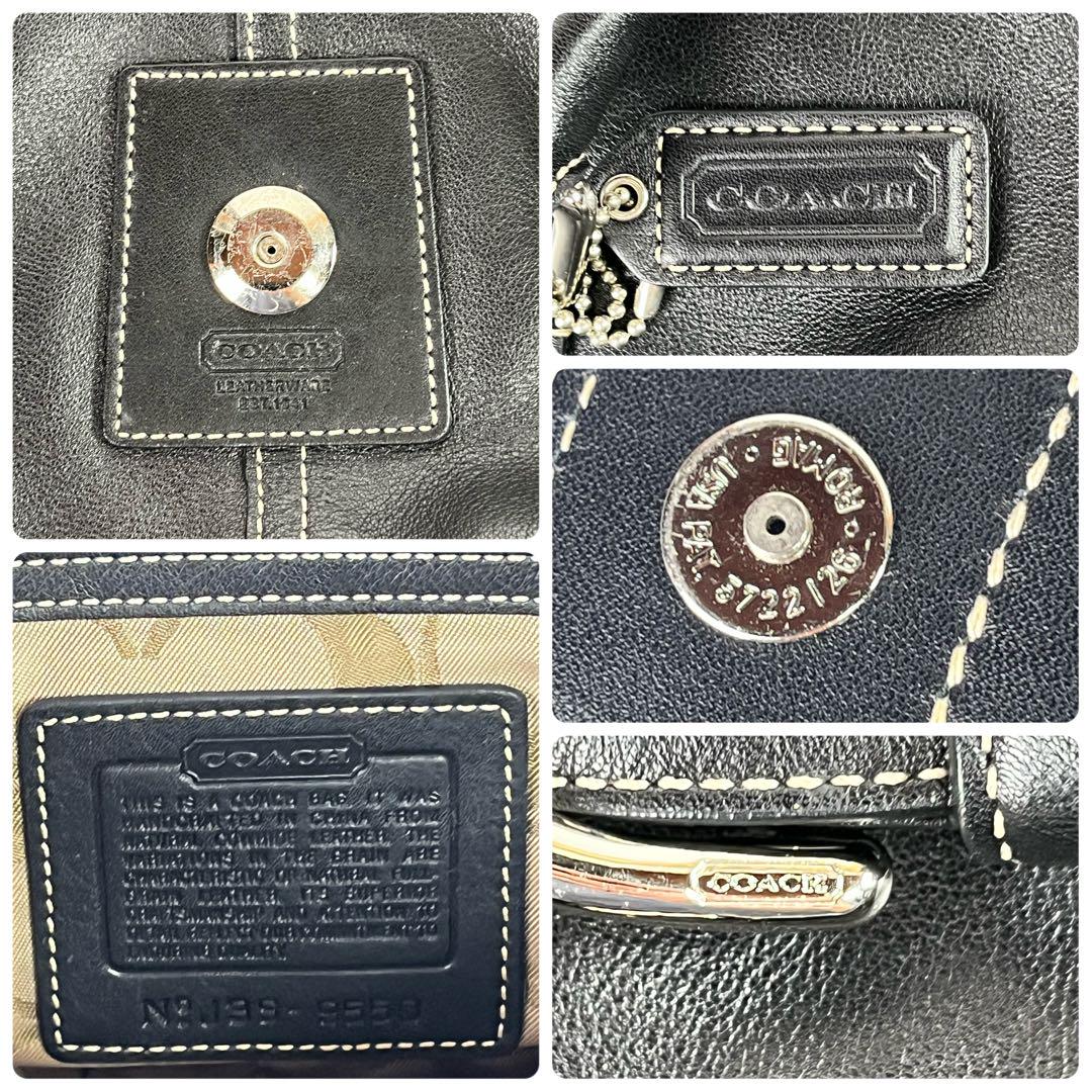 バッグ 00s coach archive leather shoulder bag