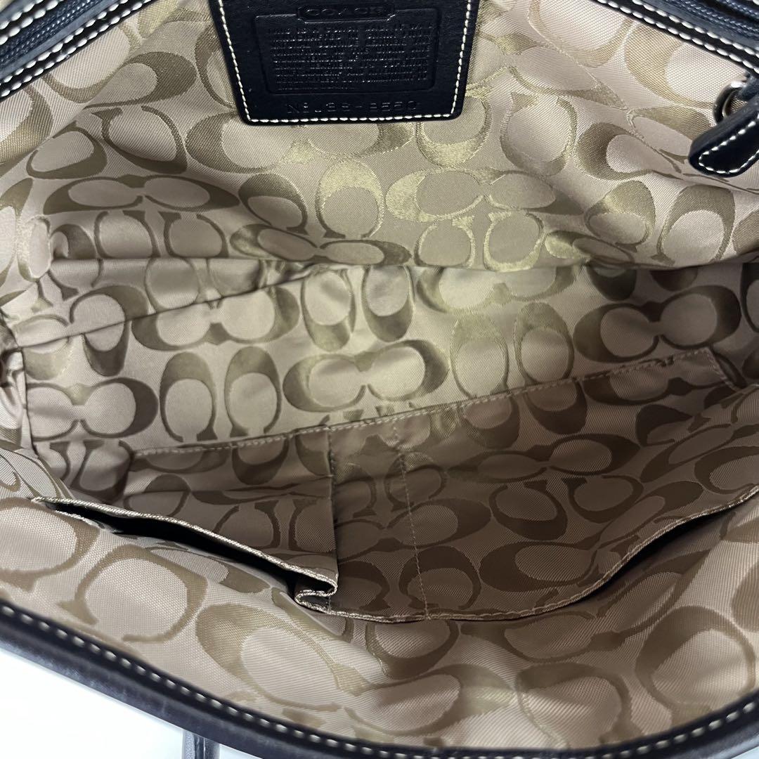 バッグ 00s coach archive leather shoulder bag
