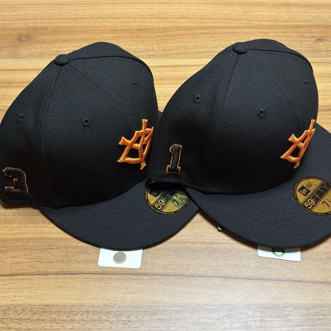 未使用品】読売ジャイアンツ 王貞治 長嶋茂雄DAY NEWERA 59.6cm