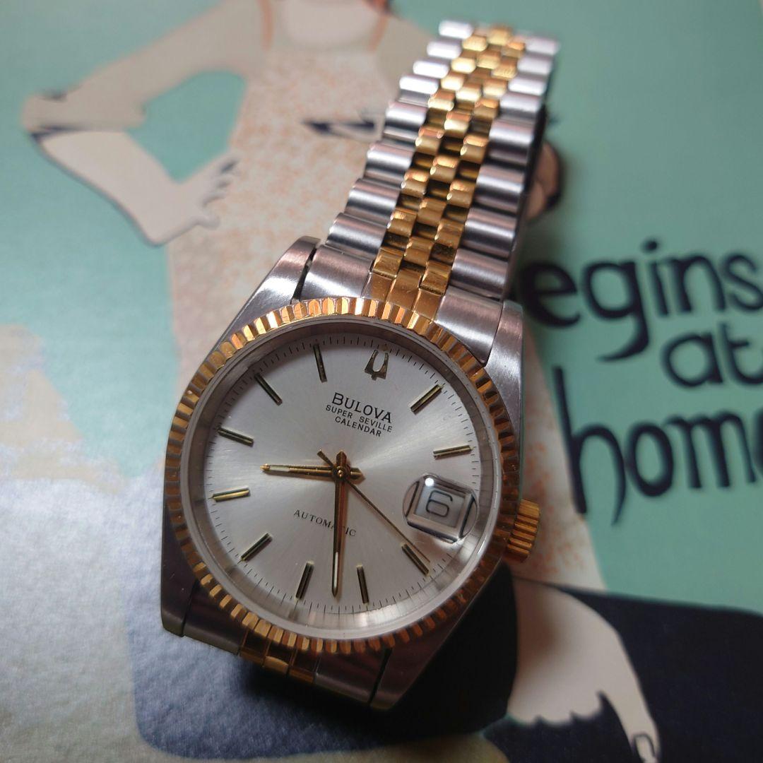 ヒデ次郎専用　Bulova Super Seville Calendar 自動巻