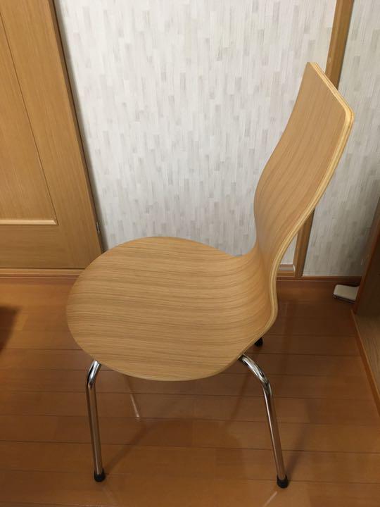 定番HOT 無印良品 成型合板チェア 幅45×奥行51×高さ88cm FsLfH-m27267472947 セール
