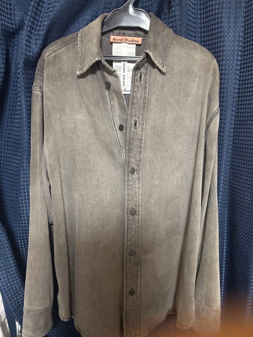Acne Studios グレー 長袖シャツ XXSXS SS Acne Studios