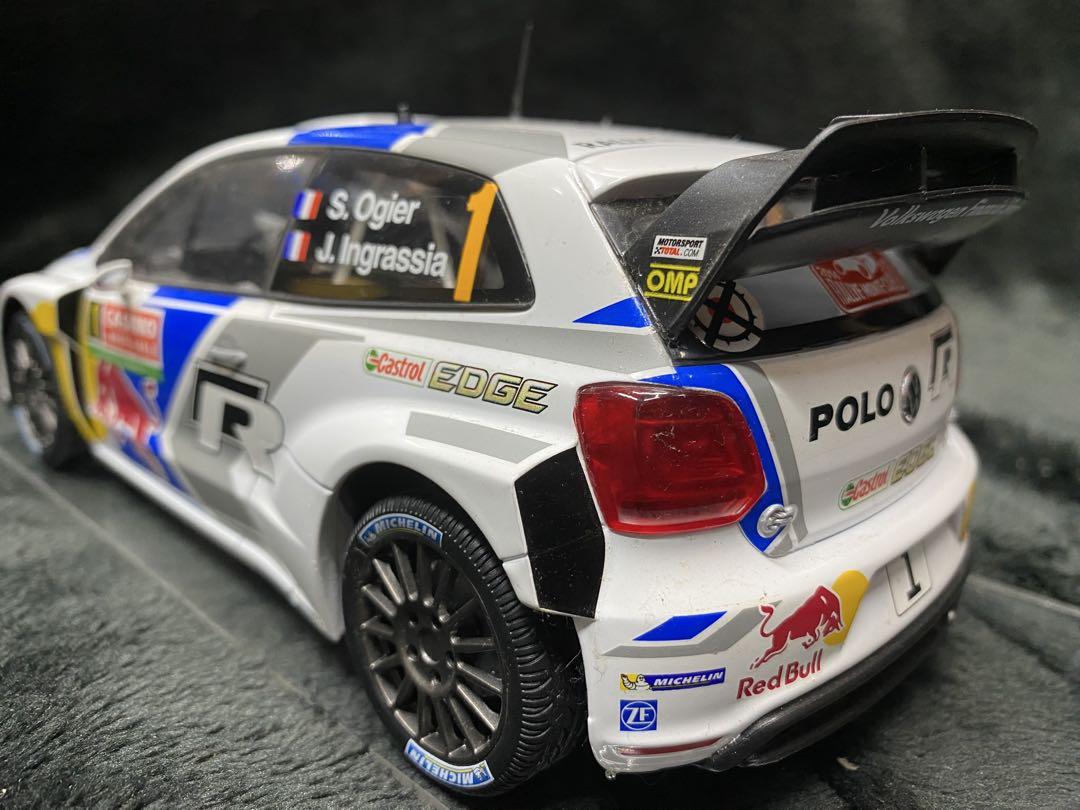 ノレブ　1/18 フォルクスワーゲン　ポロWRC 2014モンテカルロ