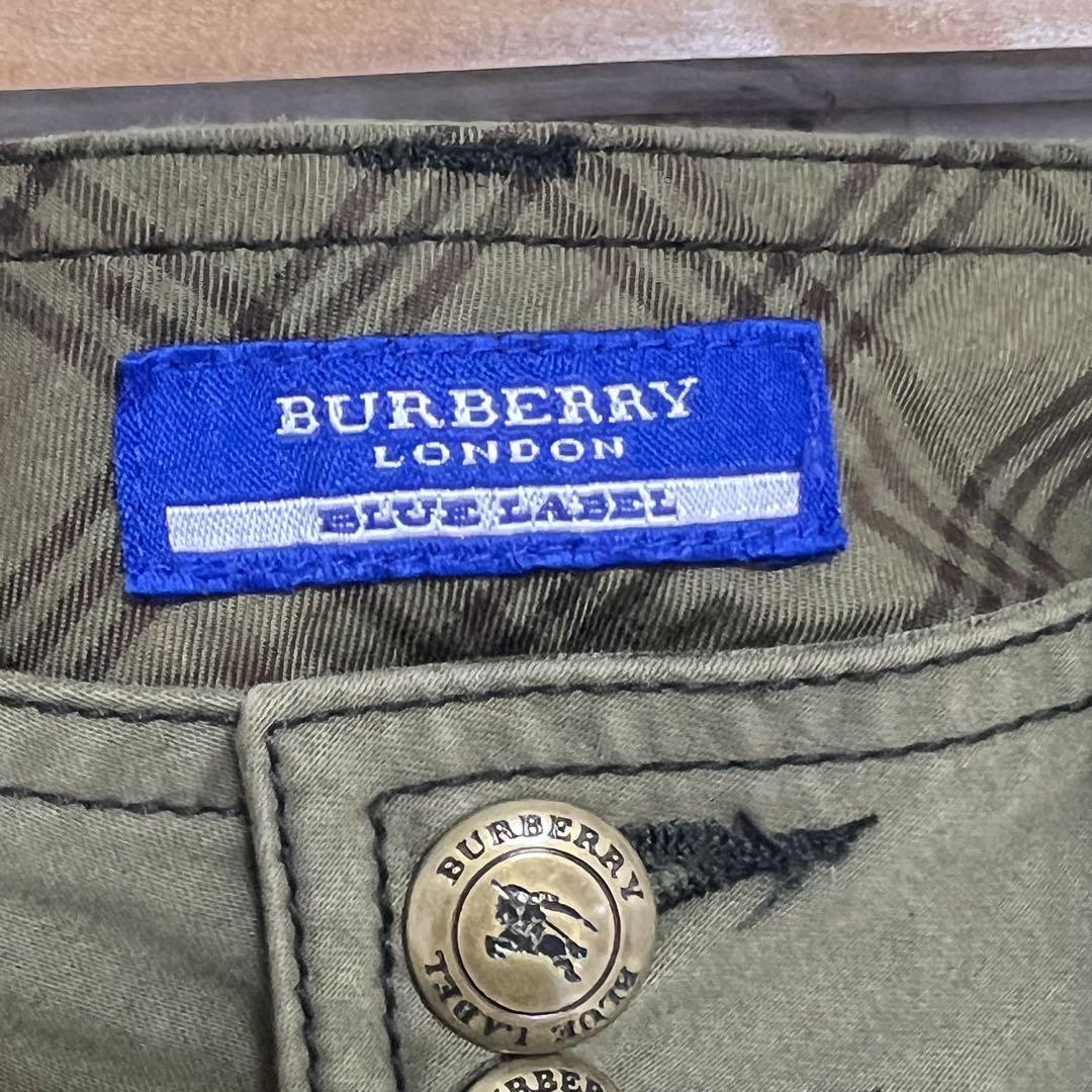 正規店仕入れの 38サイズ パンツ LABEL BLUE BURBERRY オリーブ メルカリ - パンツ