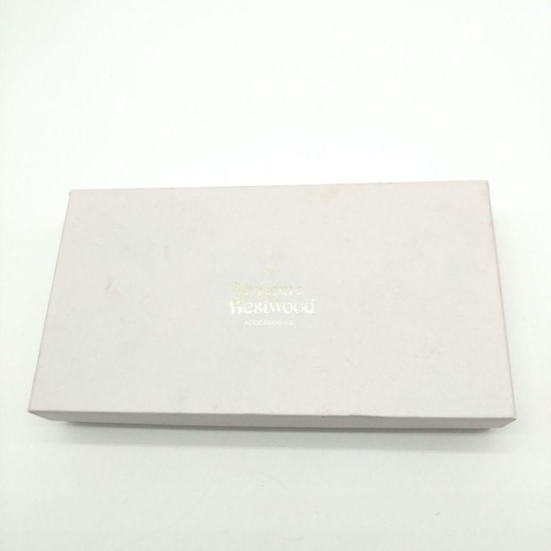 ヴィヴィアンウエストウッド 長財布　ブラック×レッド レザー スリム 大容量