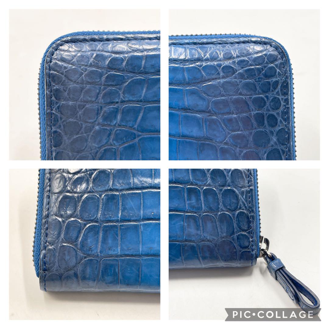 ★激レア！入手困難★クロコダイル　ラウンドジップ　グラデーション　長財布