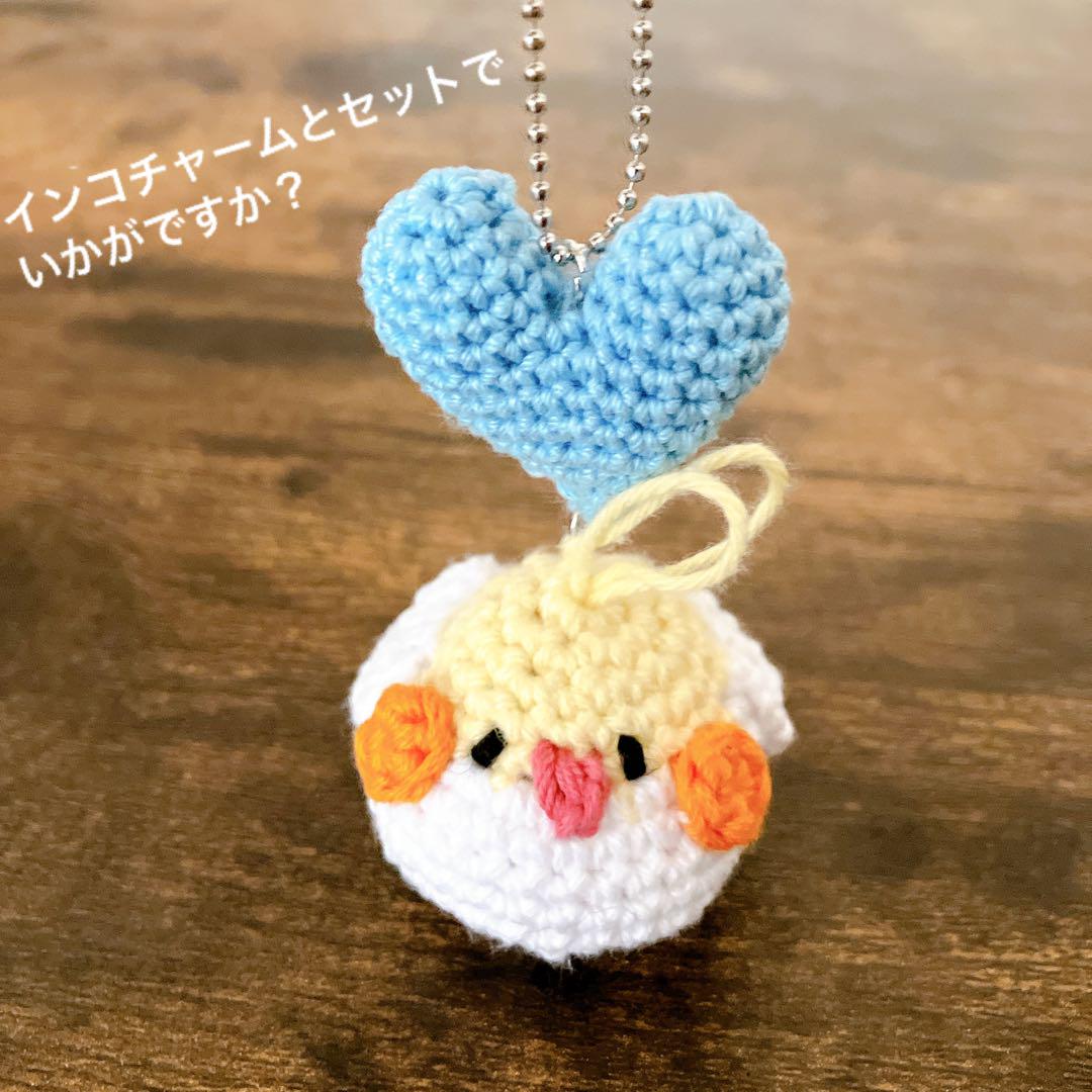 アンドシュエット & chouette 金具付きビジューリボンチャーム