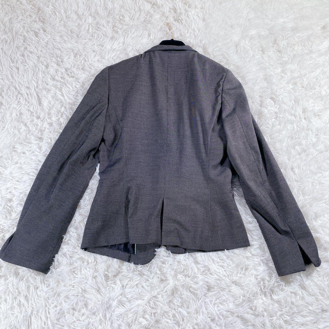 m.f editorial レディース グレー スーツ パンツセット 2ピース
