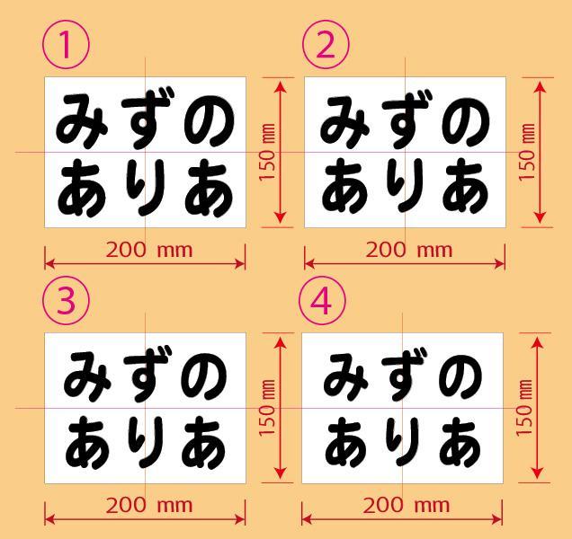 ぴーー　様　オーダーゼッケン　10枚分追加