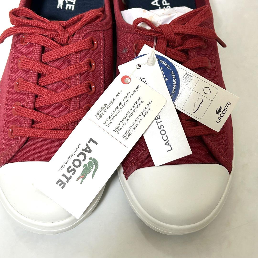 新品タグ付【LACOSTE】ラコステ　正規品　M 新品タグ付き ラコステカットソー 黒 立体LACOSTE - メルカリ