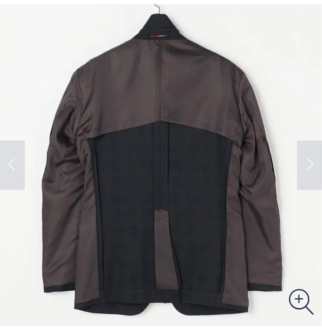 [アウトレット]スマートテックスーツ チェック 2つボタン