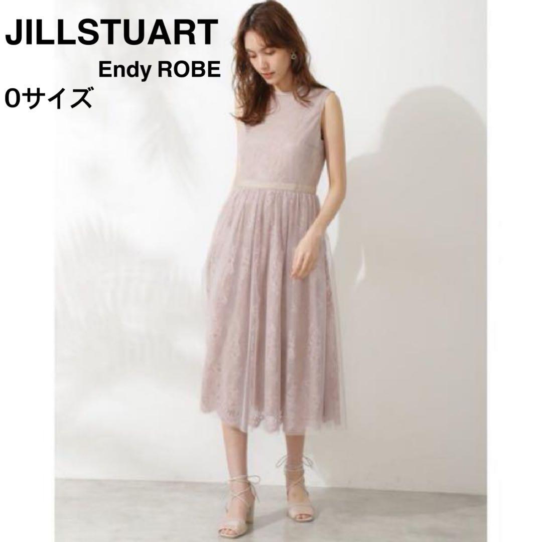 JILLSTUART Endy ROBE ノースリーブワンピース レース　ピンク