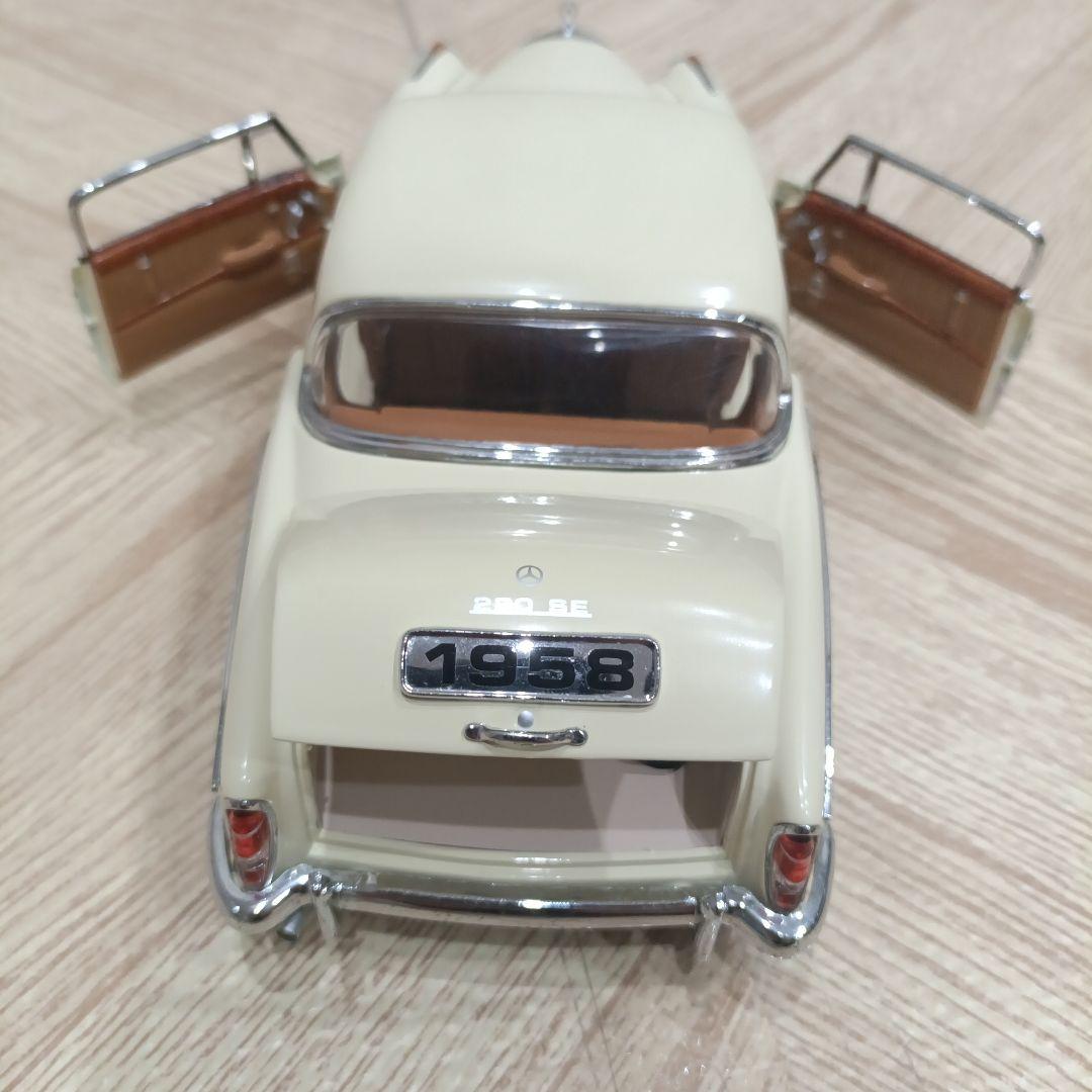 激レア サンスター製 1/18・1958 メルセデスベンツ 220SE クーペ
