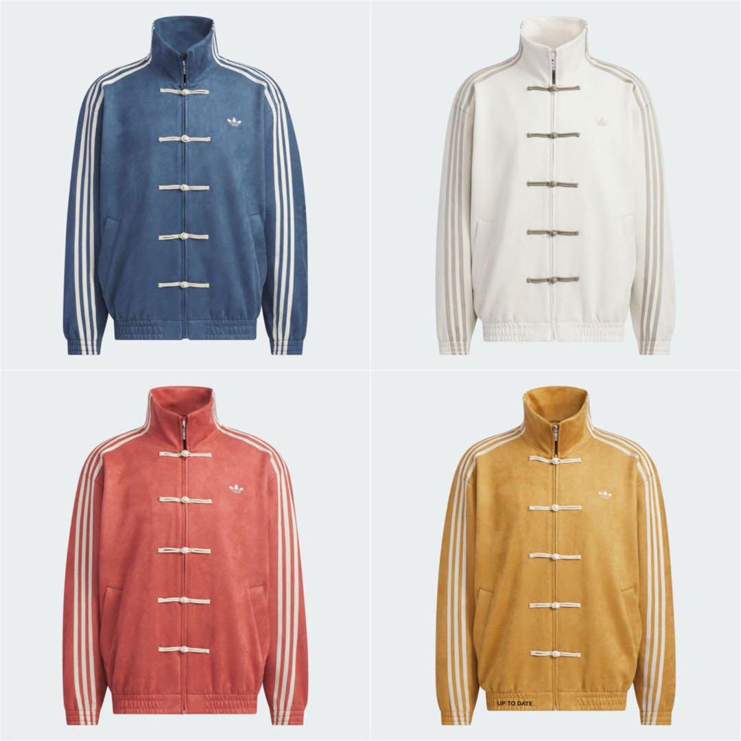 ADIDAS SNSで話題！ 海外限定 チャイナトラックトップ 中国限定