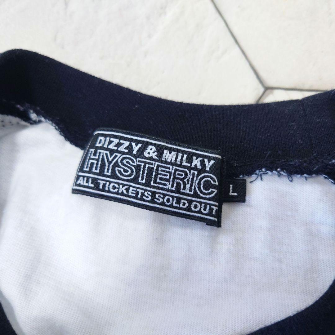 美品 HYSTERIC GLAMOUR 七分袖 ラグラン ヒスガール