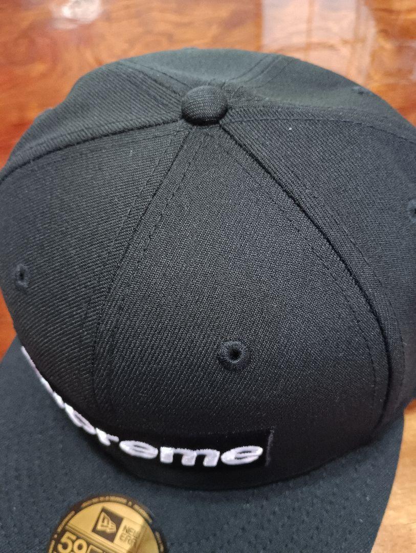 Supreme 59FIFTY ブラックキャップ 7 1/2 - メルカリ