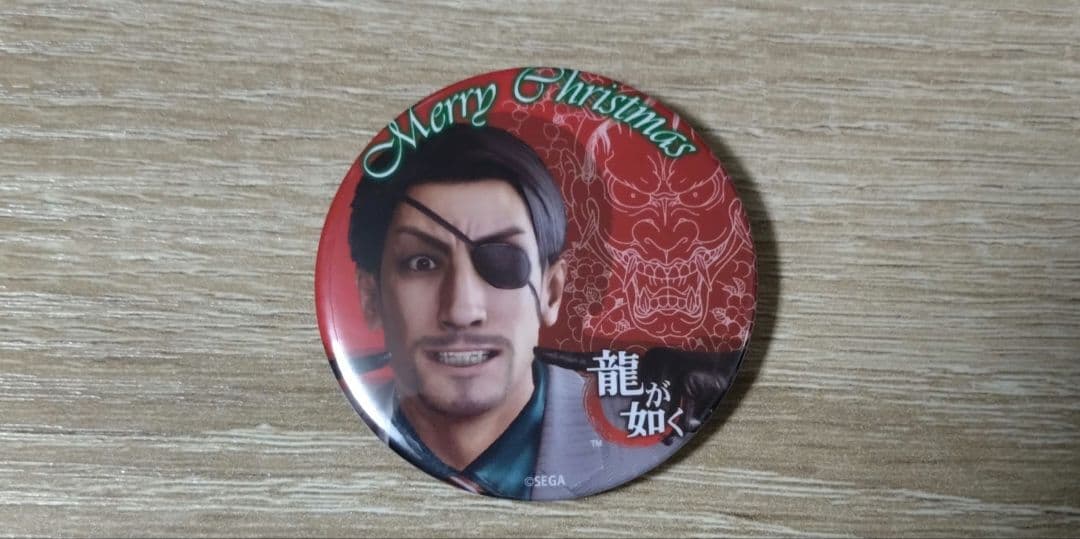 龍が如く　プリロール　缶バッジ　真島吾朗　おまけ付き