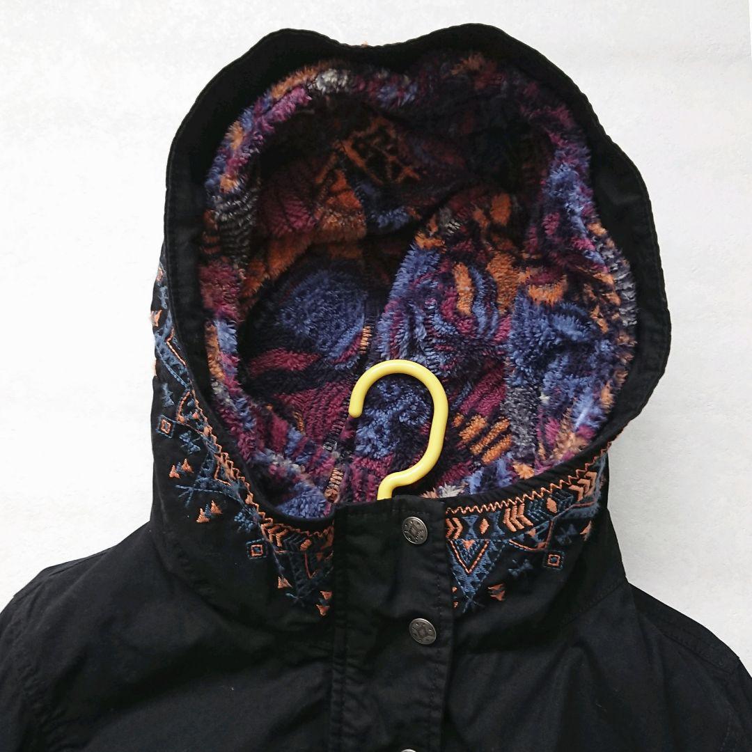 【お値下げ済み】TITICACA チチカカ 3WAYモッズコート ロング丈 黒