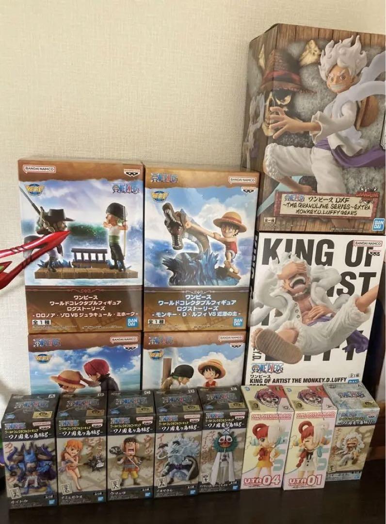 ワンピース　フィギュアまとめ売り　ニカ　ワーコレ　ウタ　ONE PIECE