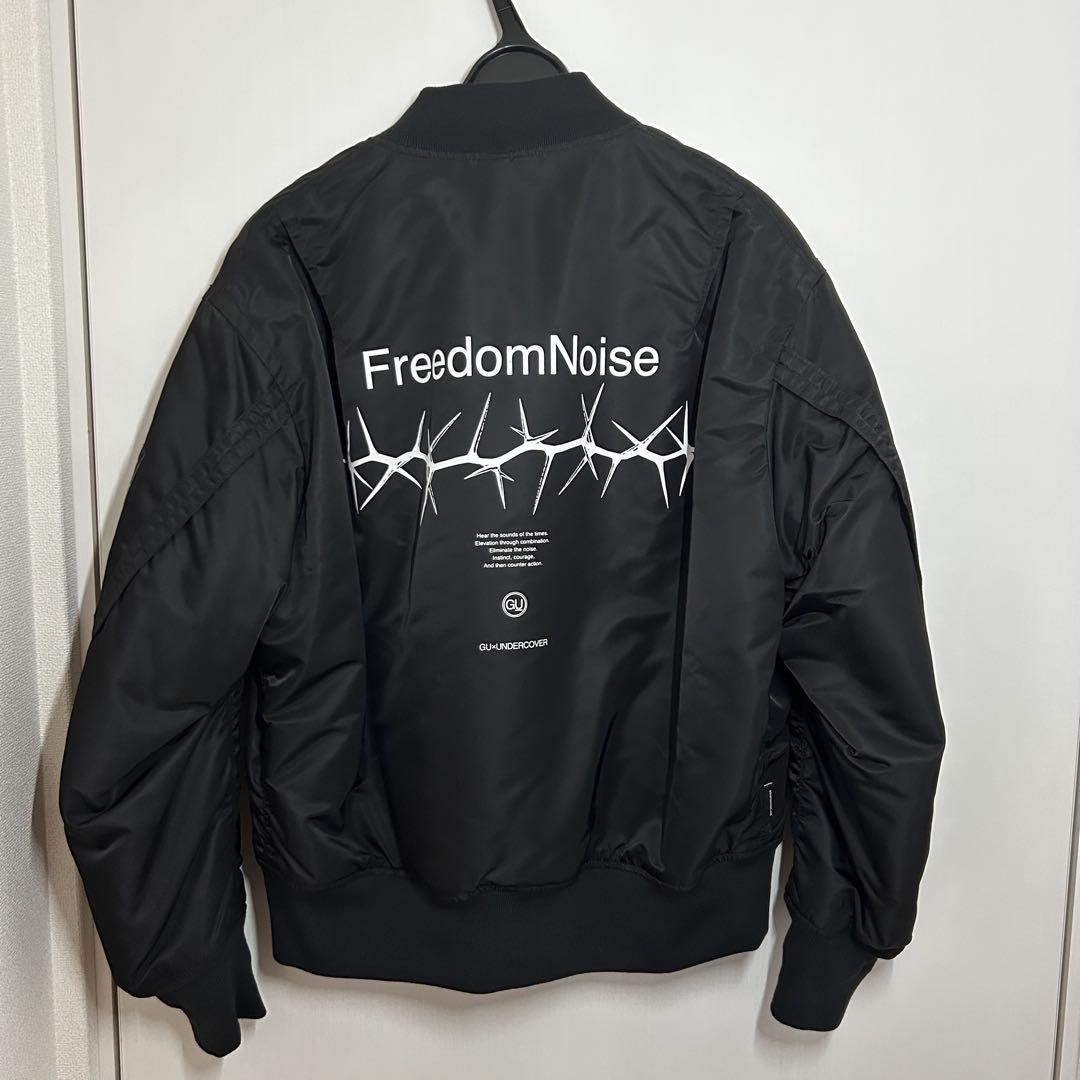 GU×undercover アンダーカバー MA-1 ブラック S アウター