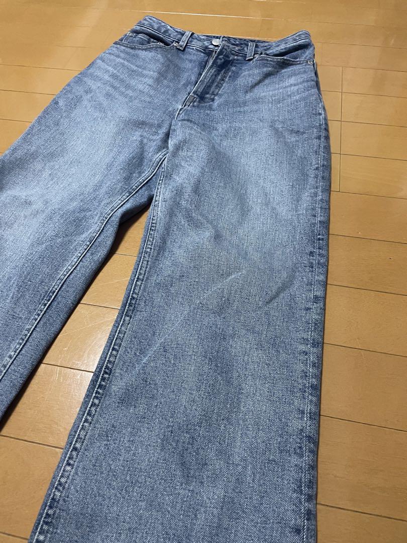 パンツ anuans wide leg denim