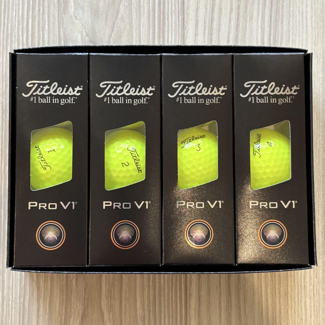 タイトリスト　PRO V1 2025モデル　ゴルフボール